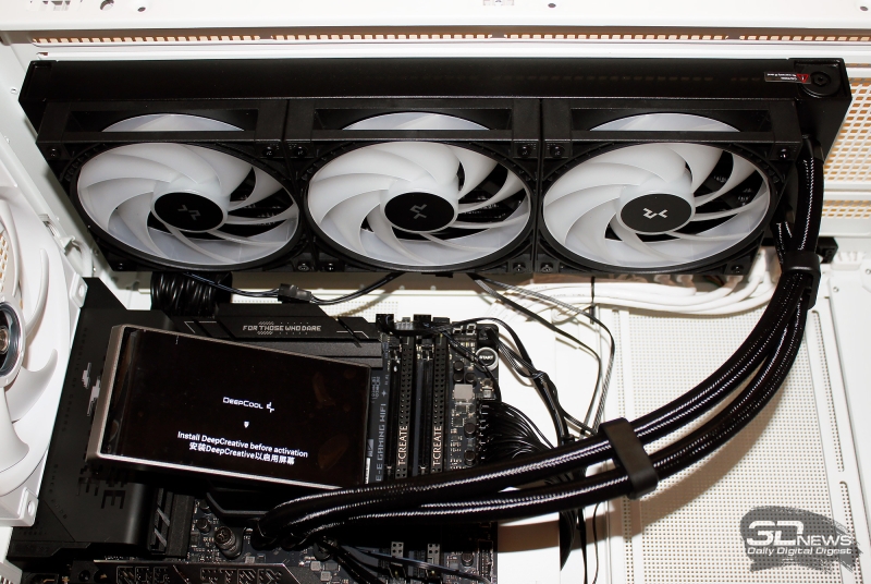 Обзор и тест системы жидкостного охлаждения DeepCool LT360 Vision ARGB с 4,5-дюймовым экраном
