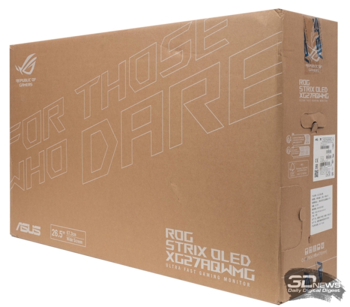 Обзор игрового Tandem WOLED-монитора ASUS ROG Strix OLED XG27AQWMG: запланированный апгрейд