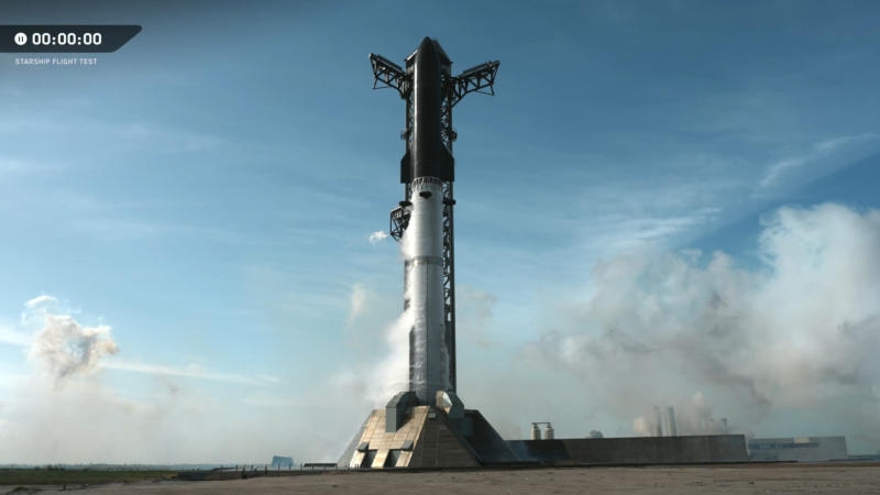 Очередной испытательный полет SpaceX Starship отменили в самый последний момент