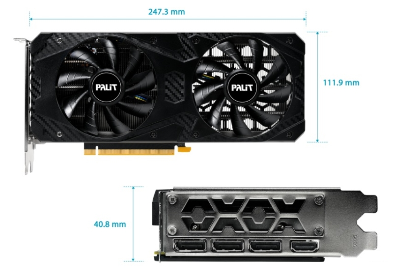 Palit представила видеокарту GeForce RTX 3060 Infinity 2 OC на пятилетнем GPU