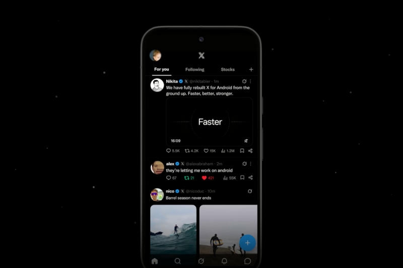 Соцсеть X радикально обновила Android-приложение &mdash; его переписали с нуля