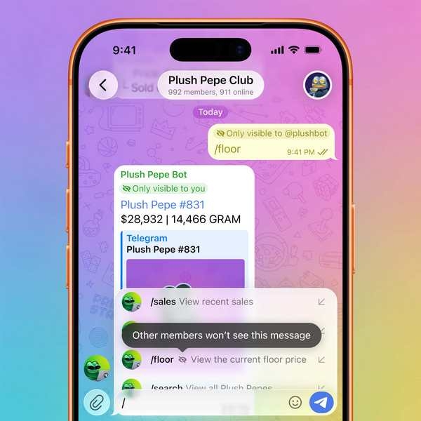 Telegram получил мощный редактор статей, сообщества и 350 млн GIF