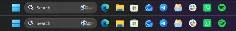 Загадочное изменение: Microsoft зачем-то сделала поисковое поле в Windows 11 на четыре пикселя выше