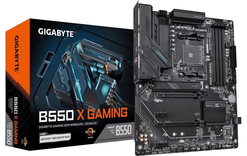 AM4 отказывается умирать: Gigabyte выпустила новую плату B550 X Gaming с DDR4 для Ryzen 5000