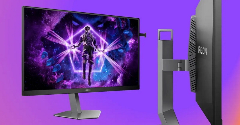 AOC перевыпустила 27-дюймовый игровой монитор Agon Pro AG276UZ с круговой поляризацией и режимами 4K@240 Гц и 1080@480 Гц