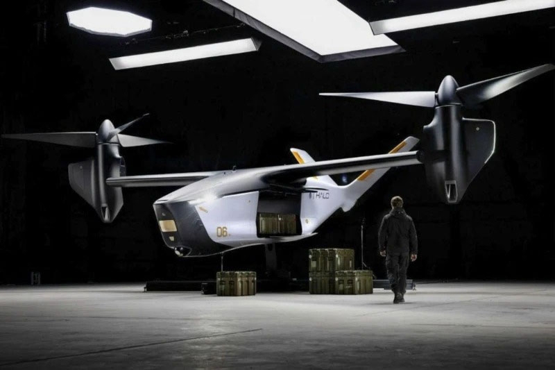 Archer Aviation представила гибридный конвертоплан Halo — гражданскую версию штурмового беспилотника Thunder