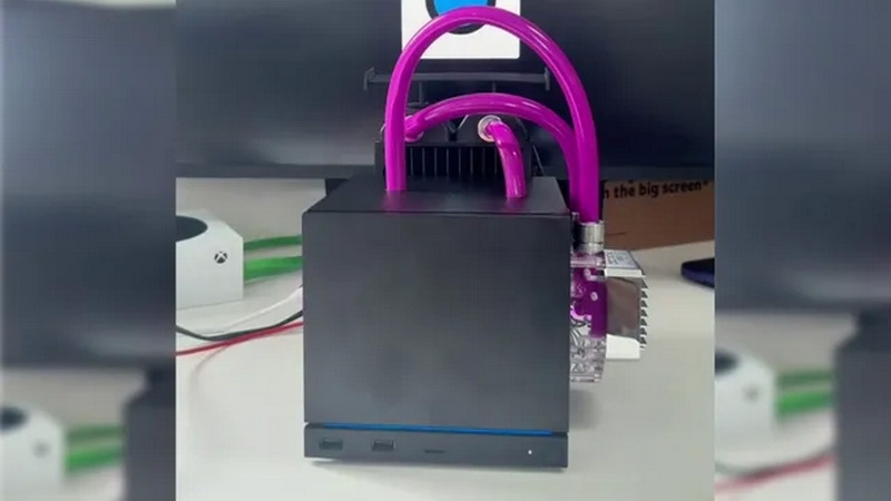 Энтузиаст приделал к Steam Machine кастомную СЖО — температуры CPU и GPU упали на 20–30 °C