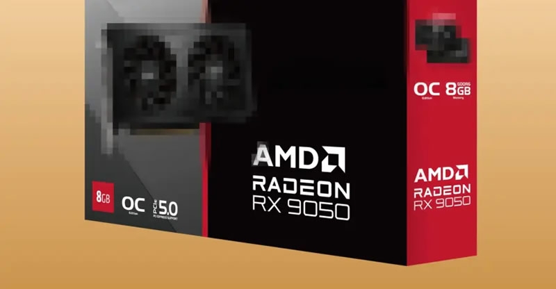 Новая AMD Radeon RX 9050 за $280 уступила в тесте видеокарте 2023 года за $260