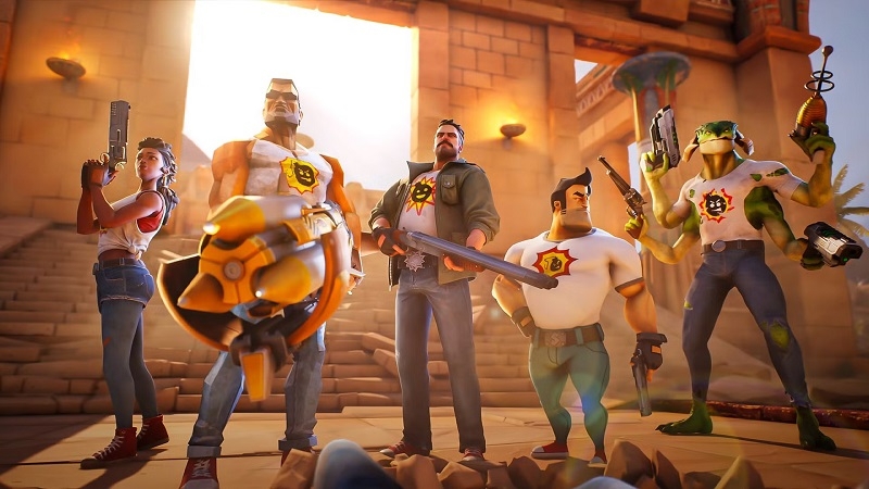 Новый геймплейный трейлер подтвердил дату выхода Serious Sam: Shatterverse — адреналинового шутера на пятерых про мультивселенную Сэмов