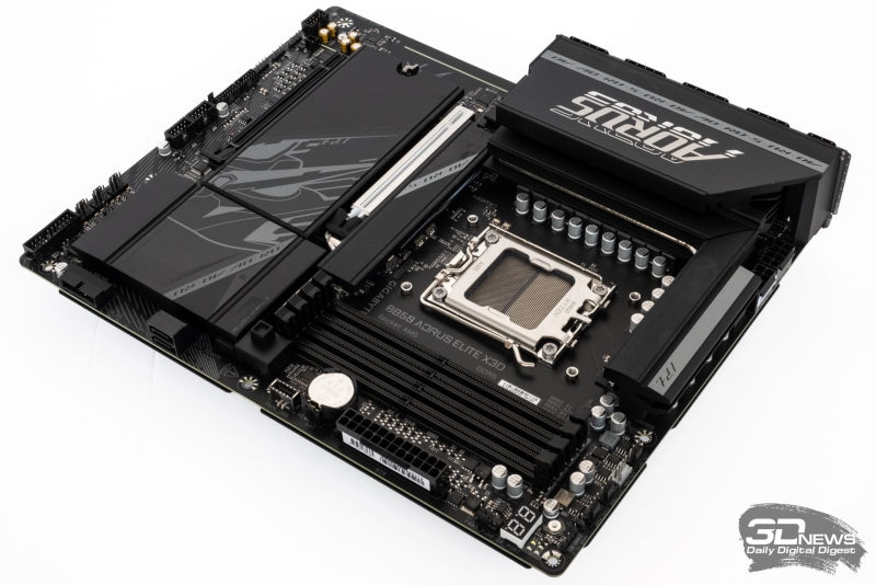 Обзор Gigabyte B850 Aorus Elite X3D: материнская плата для Ryzen X3D