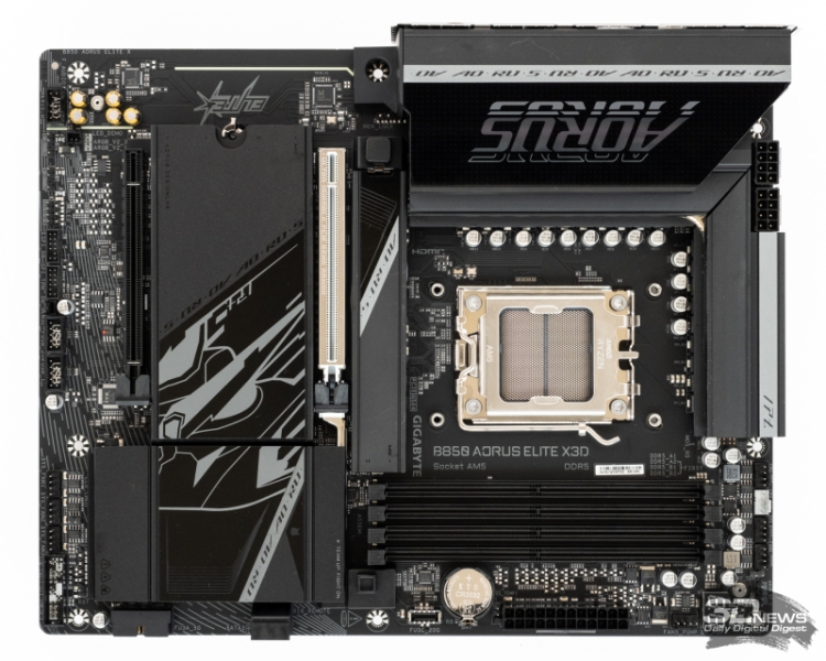 Обзор Gigabyte B850 Aorus Elite X3D: материнская плата для Ryzen X3D
