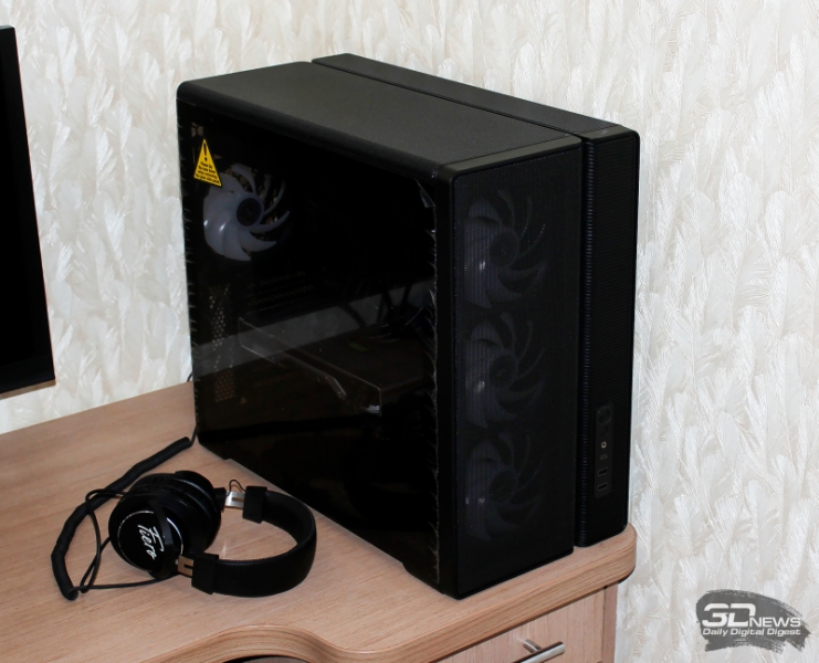 Обзор и тестирование корпуса SAMA S50 Black: а где в нём место под блок питания?
