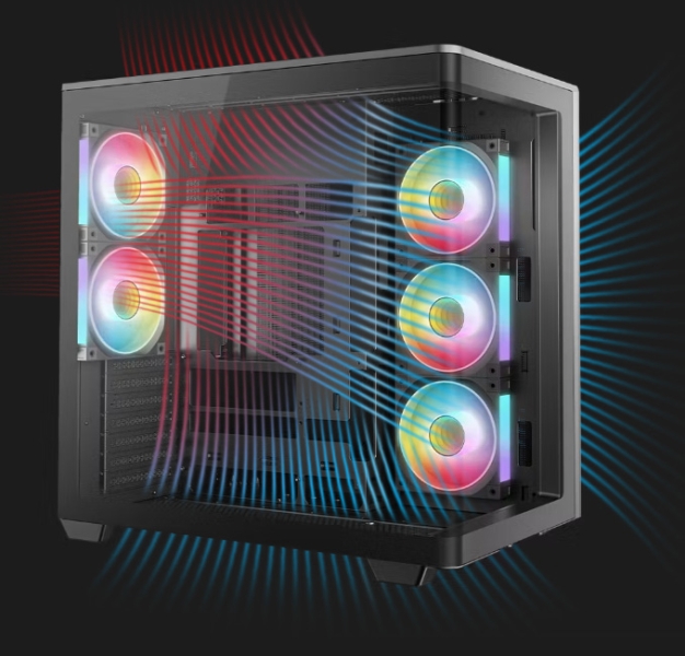 Обзор и тестирование панорамного корпуса DeepCool CG590U 5F