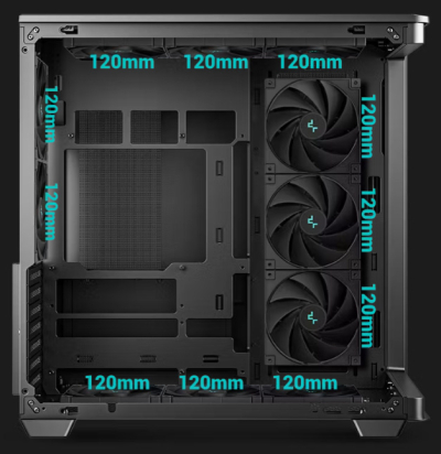 Обзор и тестирование панорамного корпуса DeepCool CG590U 5F