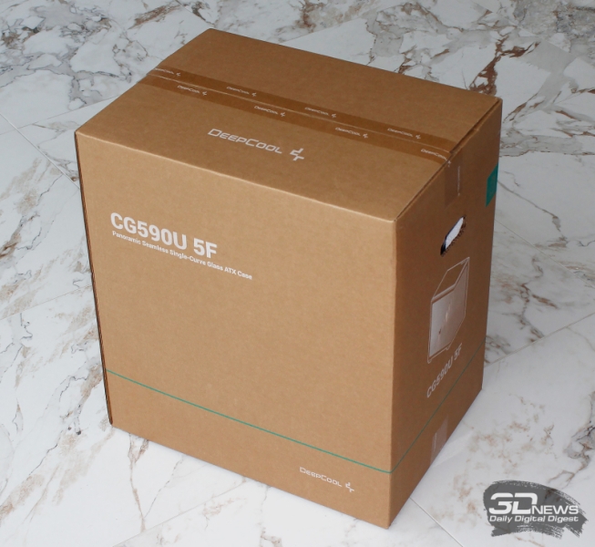 Обзор и тестирование панорамного корпуса DeepCool CG590U 5F