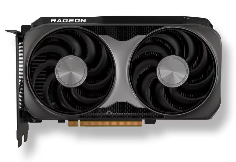 Radeon RX 9050 с 4 Гбайт памяти предлагает только 64-битную шину и урезанный кеш