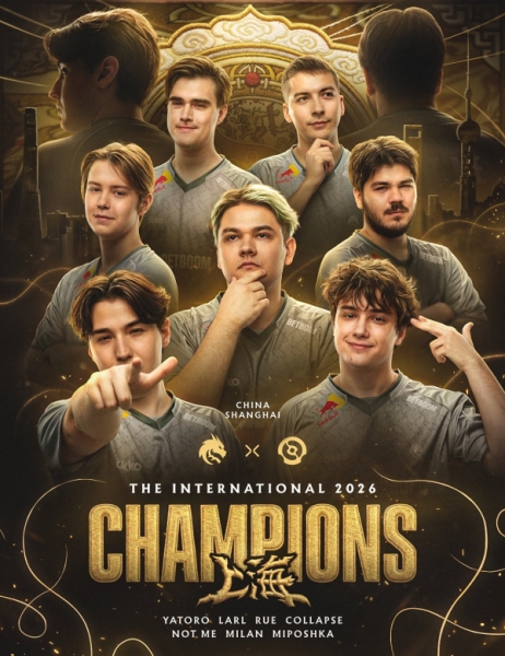 Российская Team Spirit стала трёхкратным чемпионом The International по Dota 2 — первой в истории