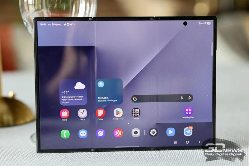 Samsung придумала, как почти избавиться от складки на экране складных смартфонов