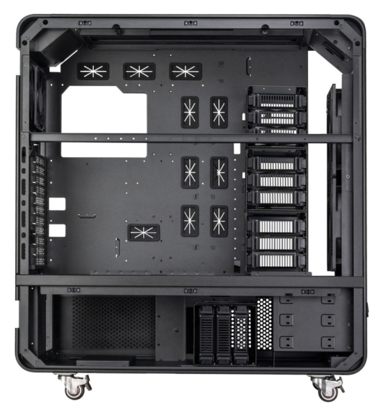 SilverStone выпустила огромный корпус ALTA T2 для рабочих станций с несколькими GPU