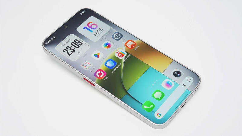 Tecno представила концепт смартфона с полностью безрамочным дисплеем