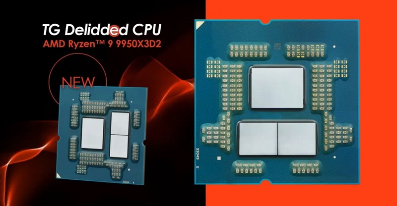 Thermal Grizzly начала продавать скальпированные AMD Ryzen 9 9950X3D2 за $1400