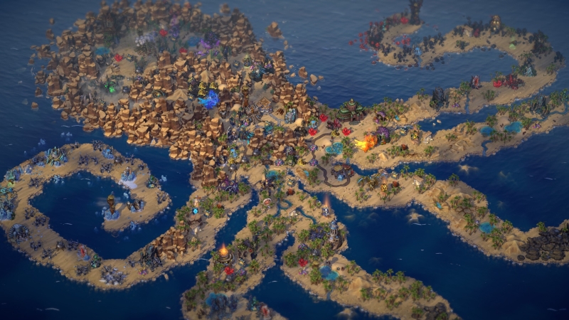 В Heroes of Might & Magic: Olden Era появился «Таинственный остров» — ремейк легендарной карты из «Героев Меча и Магии III»