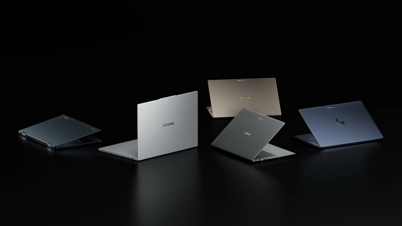 Acer, Dell, HP и Asus представили свои версии Googlebook с процессорами Intel Core Ultra 300 и Snapdragon X Elite