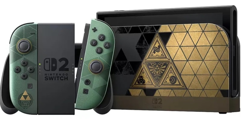 Nintendo выпустит спецверсию Switch 2 в честь 40-летия The Legend of Zelda