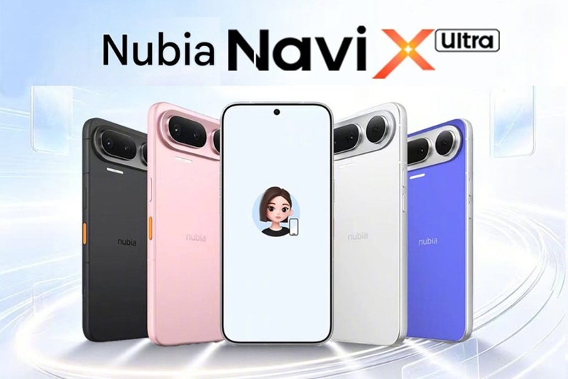 Nubia выпустила смартфон NaviX Ultra с поддержкой ИИ-агентов и двумя дактилоскопическими датчиками