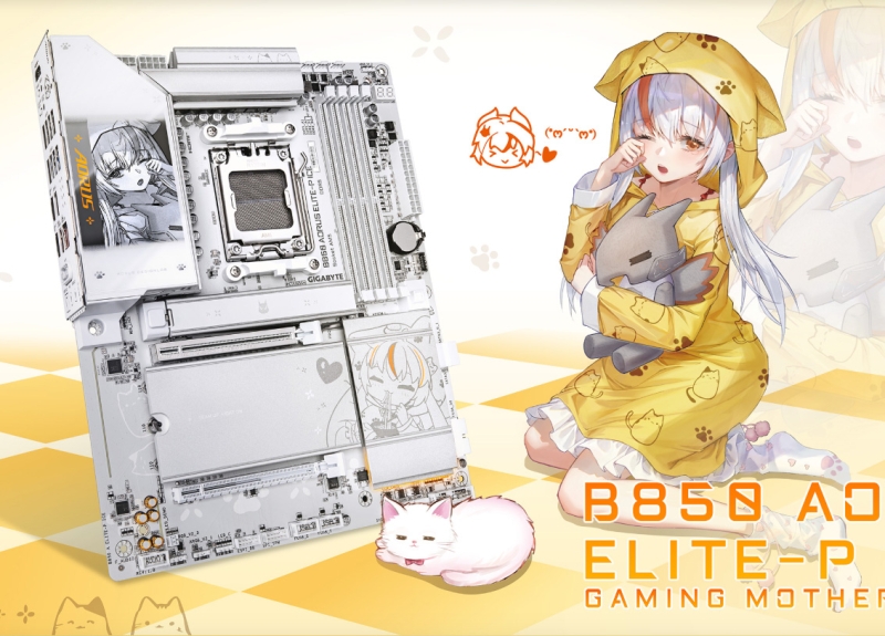 Обзор материнской платы Gigabyte B850 Aorus Elite-P Ice: анимешная хардкорность