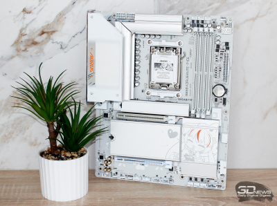 Обзор материнской платы Gigabyte B850 Aorus Elite-P Ice: анимешная хардкорность