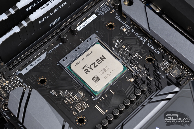 Обзор Ryzen 7 5800X3D 10th Anniversary Edition: никакого праздника