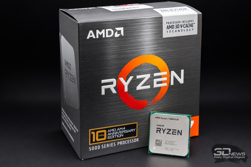 Обзор Ryzen 7 5800X3D 10th Anniversary Edition: никакого праздника