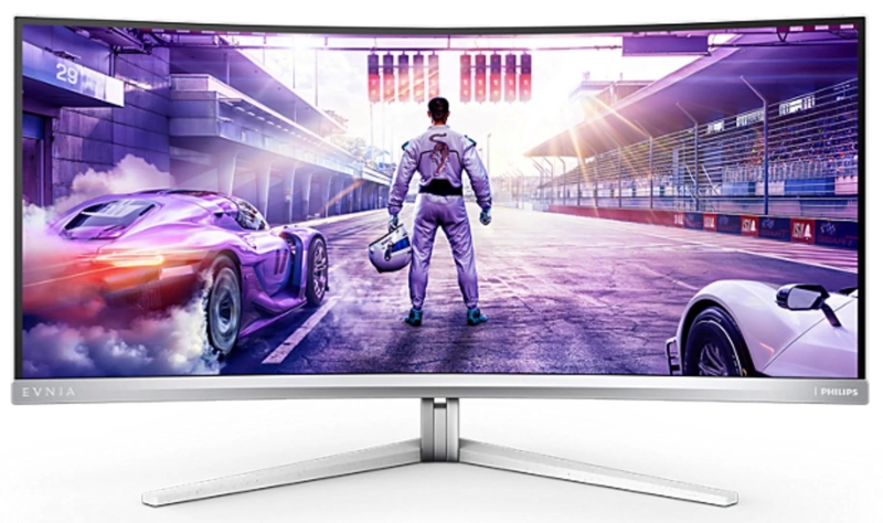 Передовой дисплей QD-OLED Penta Tandem, UWQHD и 280 Гц: Philips представила геймерский монитор Evnia 34M2C8600P