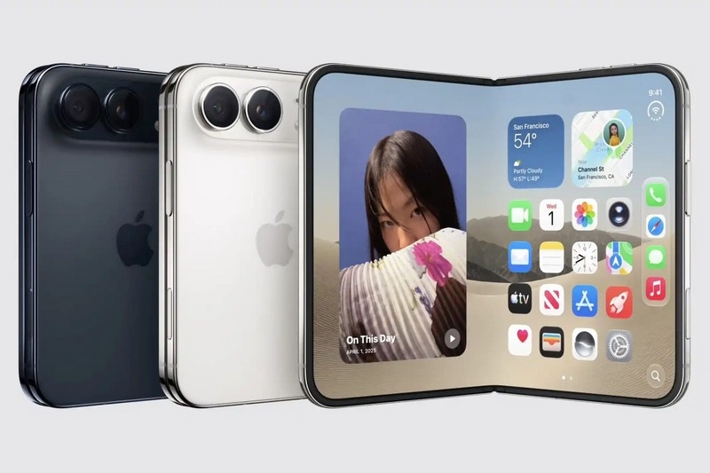 Представлен iPhone Duo — первый складной смартфон Apple по цене от $1999