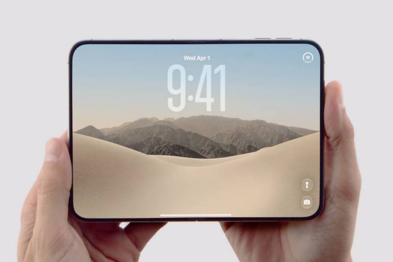 Представлен iPhone Duo — первый складной смартфон Apple по цене от $1999