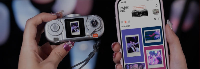 Представлен ультракомпактный фотоаппарат Fujifilm Instax Pal 2 в ретро-стиле