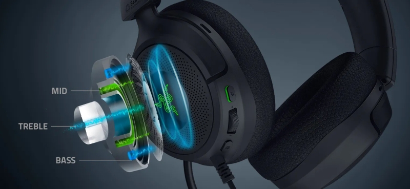 Razer представила игровую гарнитуру Kraken V4 X Sensa HD Haptics Edition с тактильной обратной связью