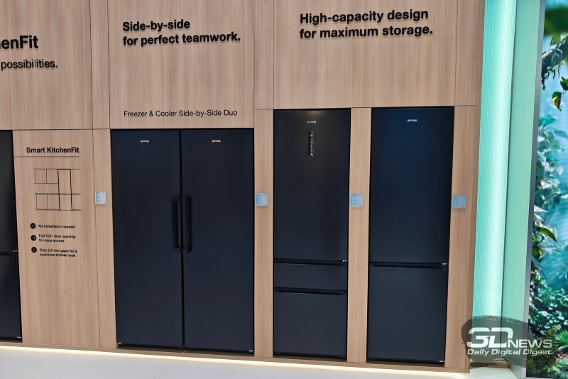 Репортаж со стенда Gorenje на IFA 2026: духовки для пиццы, вместительные холодильники и «умная» техника для дома