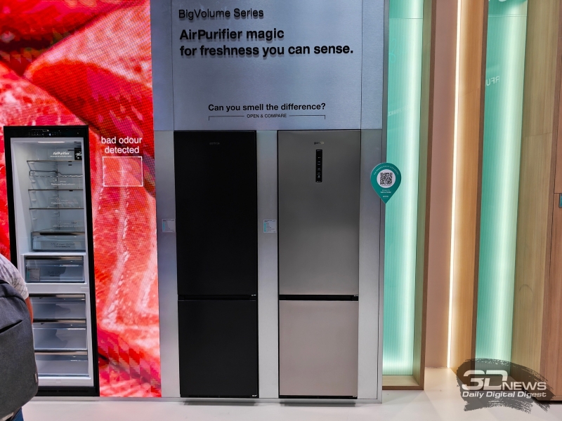 Репортаж со стенда Gorenje на IFA 2026: духовки для пиццы, вместительные холодильники и «умная» техника для дома