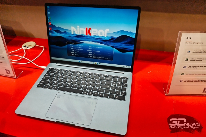 Репортаж со стенда Ninkear на IFA 2026: мощный ноутбук U9 Pro, Windows-трансформеры S13 и россыпь мини-ПК