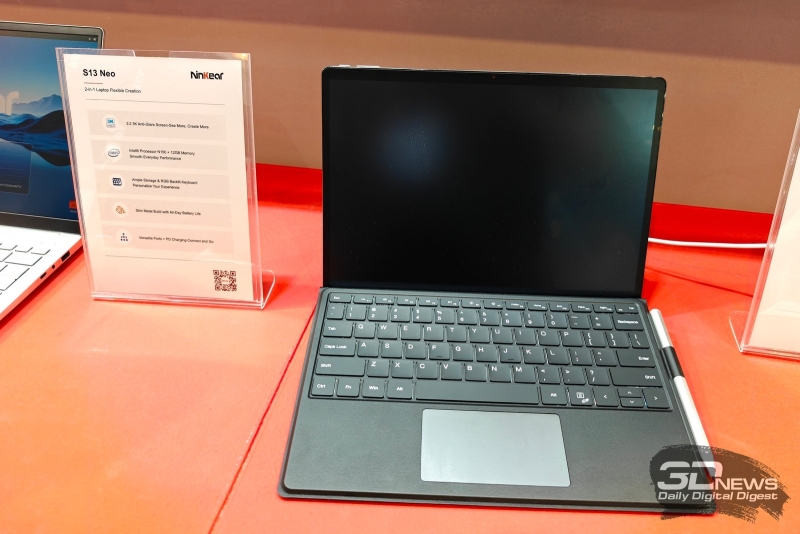 Репортаж со стенда Ninkear на IFA 2026: мощный ноутбук U9 Pro, Windows-трансформеры S13 и россыпь мини-ПК