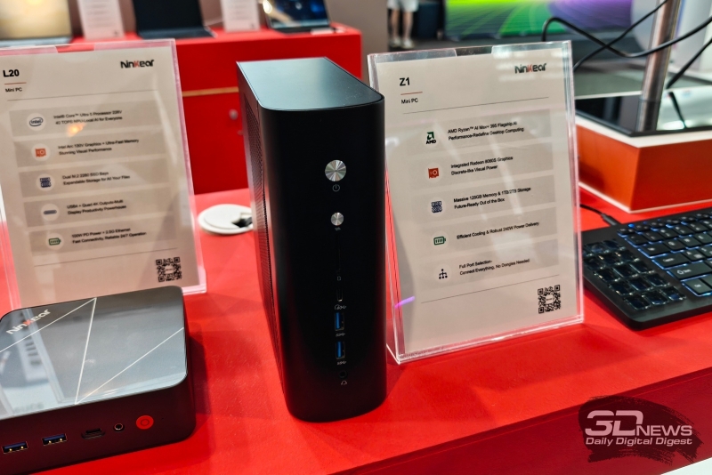Репортаж со стенда Ninkear на IFA 2026: мощный ноутбук U9 Pro, Windows-трансформеры S13 и россыпь мини-ПК
