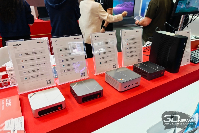 Репортаж со стенда Ninkear на IFA 2026: мощный ноутбук U9 Pro, Windows-трансформеры S13 и россыпь мини-ПК