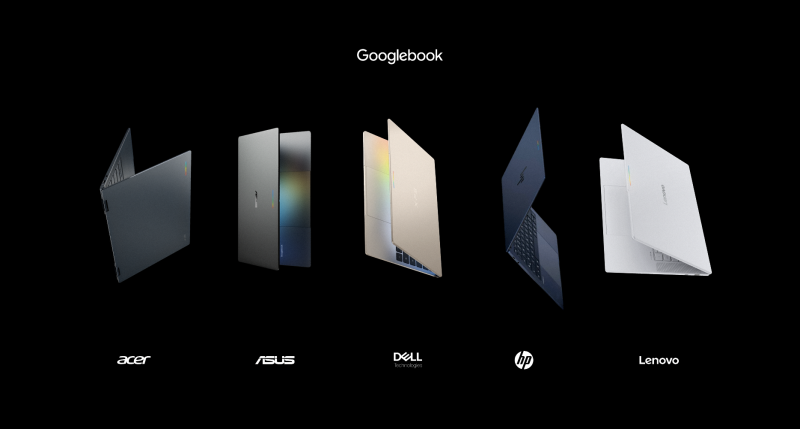 Стартовали предзаказы на Googlebook — Android-ноутбуки на чипах Intel и Qualcomm оценены от $899