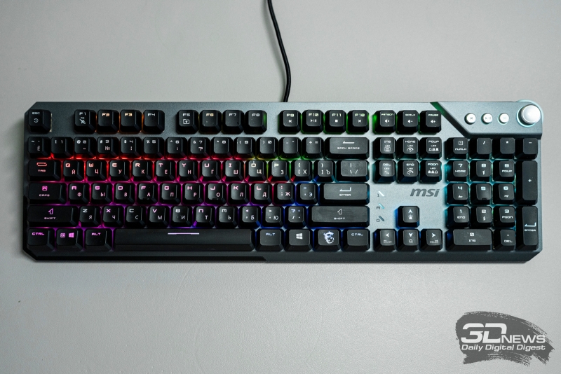 Тихая механическая клавиатура и универсальная мышь с 13 кнопками: MSI STRIKE 600 Silent и MSI VERSA PRO Wireless
