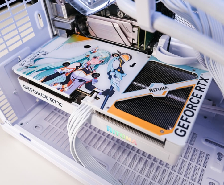 Видеокарта с аниме-амбассадором: Palit представила GeForce RTX 5060 Ti RiTONA OC