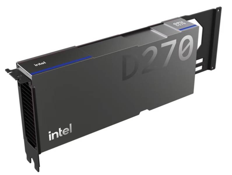 Intel вырезала из GPU блоки 3D-графики и трассировки лучей ради ИИ — представлен D270 с поддержкой до 480 Гбайт LPDDR5X