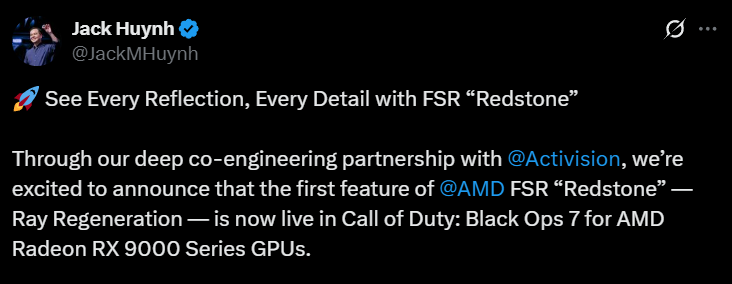 AMD выпустила драйвер Radeon с поддержкой Ryzen 5 7500X3D, а также игр Call of Duty: Black Ops 7, Anno 117: Pax Romana и ARC Raiders