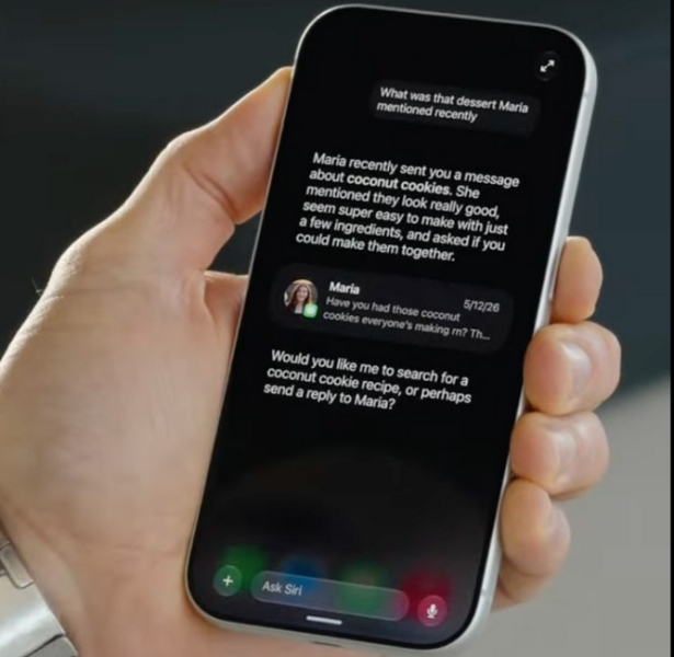 Apple представила новую Siri, снова&nbsp;&mdash; Siri AI поселилась на островке iPhone, работает с Google Gemini и умеет анализировать экран